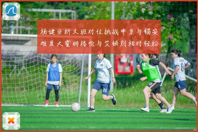 杨健分析文班对位挑战申京与锡安难度大霍姆格伦与艾顿则相对轻松