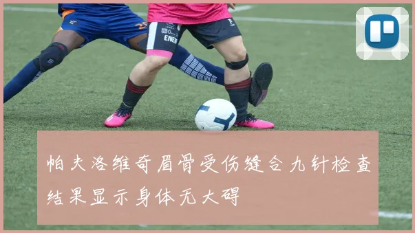 帕夫洛维奇眉骨受伤缝合九针检查结果显示身体无大碍